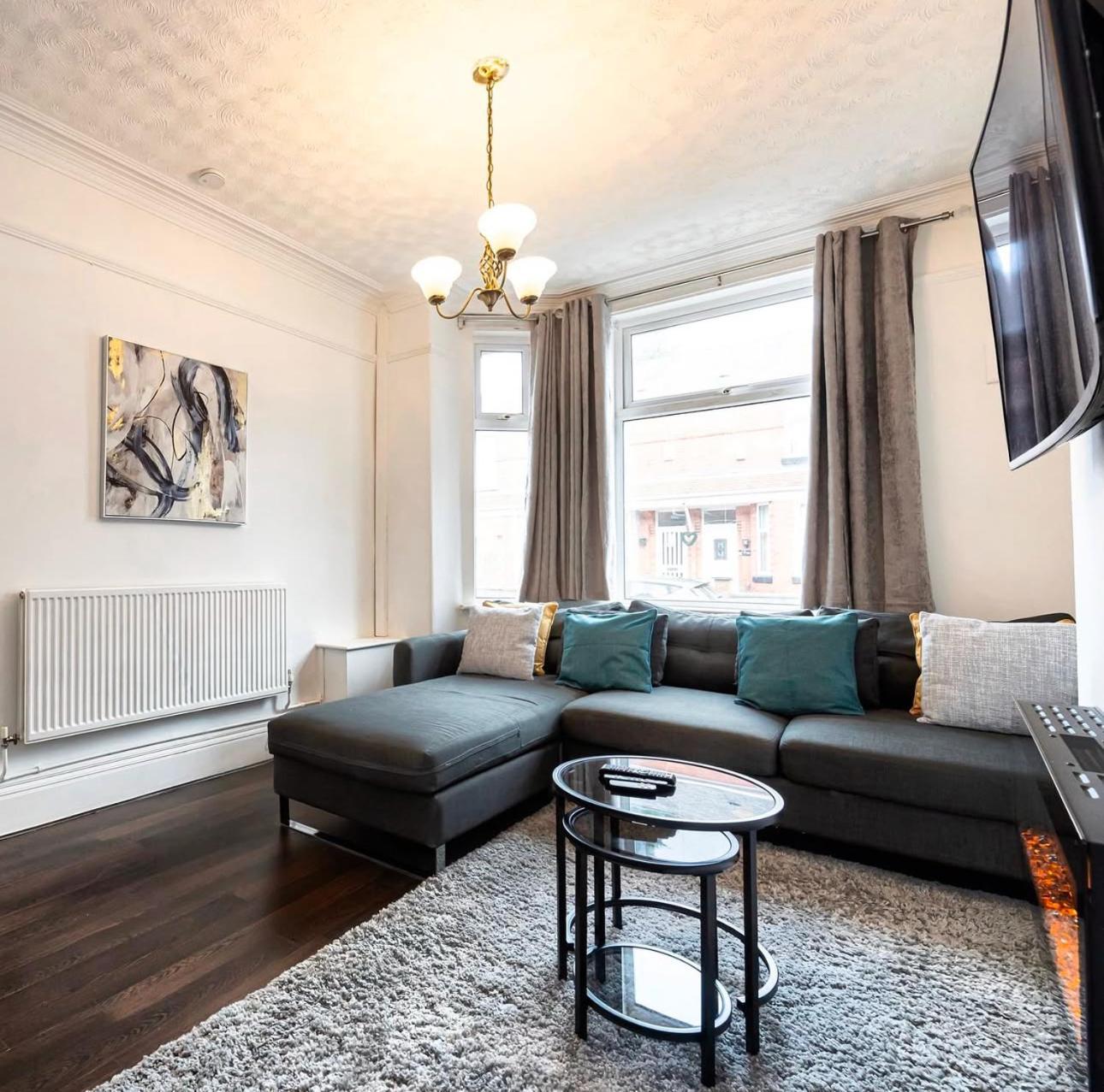 Bright & Modern 3 Bedroom Old Trafford Home Manchester Exteriér fotografie